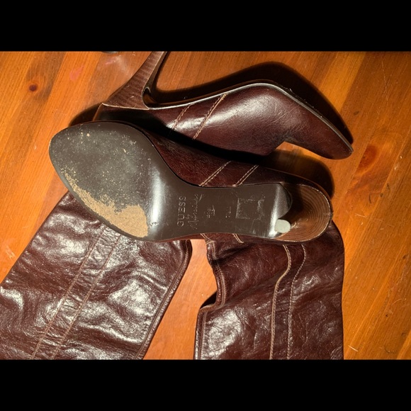 Leather Guess by Marciano tall boots size 7.5 - Picture 5 of 7